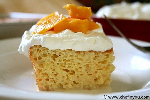 Easy mexican Tres Leches Cake Recipe
