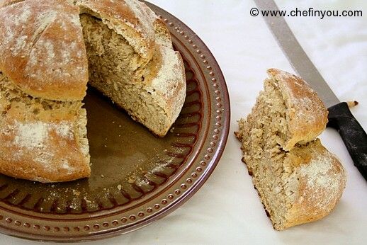 Wholegrain Rolled Triticale Bread Recipe