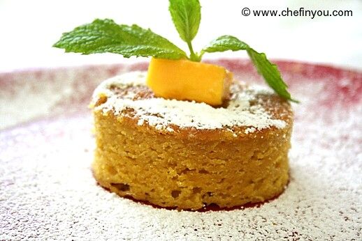 Eggless Mango Cake recipe | Vegan Mango Cupcakes