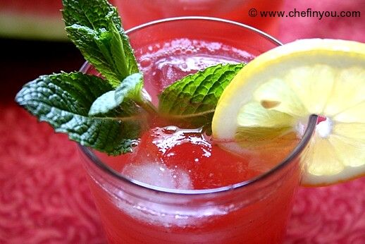 Watermelon Aq(g)ua Fresca (Juice/Drink) Recipe