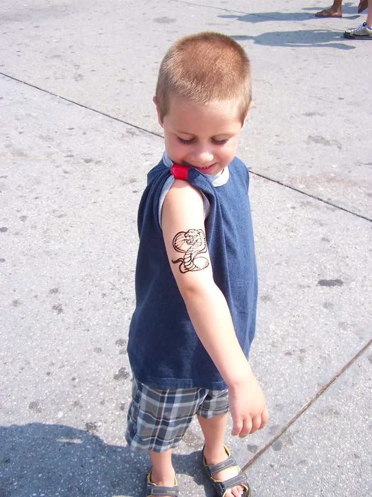 Ganesa of Kid Henna Tattoo Design