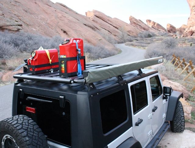 Rhino Rack - Jeep JK Backbone Pioneer Roof Rack System ...