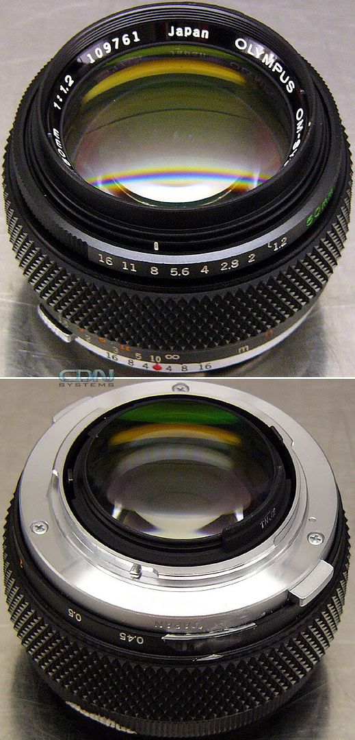 Olympus 1:1.2 F1.2 50mm Prime Lens