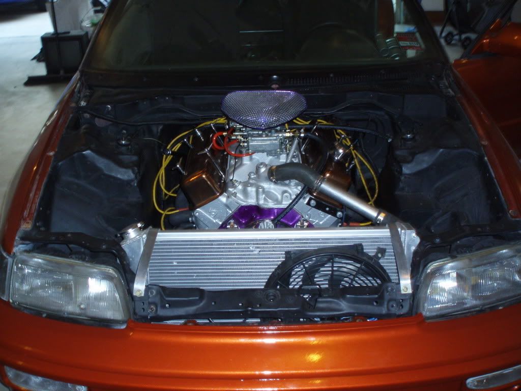 Chevy 350 in Honda CRX