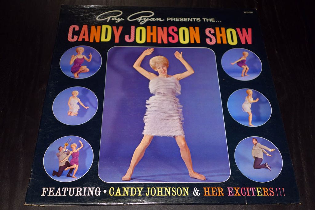CANDY JOHNSON SHOW & HER EXCITERS CANJO 1001 MONO LP SURF eBay
