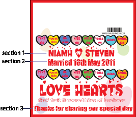 These personalised Love Heart These personalised Love Heart