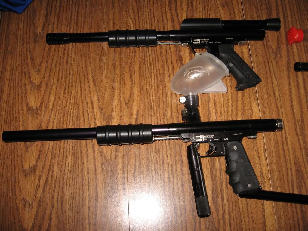 W/T/S for Proto guns, HPA Tank, Halo Hoppers Paintball Guns and Gear