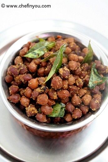 Spicy Black Chickpeas Sundal recipe | Navarathri Sundal Recipes | Chef ...