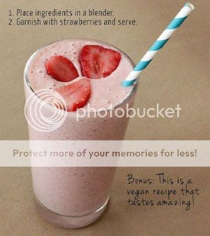 strawberry oatmeal smoothie
